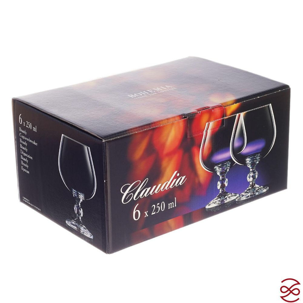 Набор бокалов для бренди V-D 250 мл(6 шт)