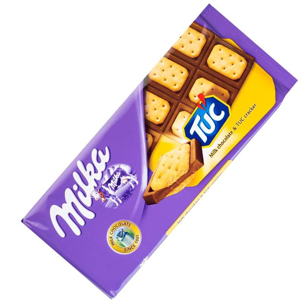 Милка шоколад 87 гр TUC  (18)