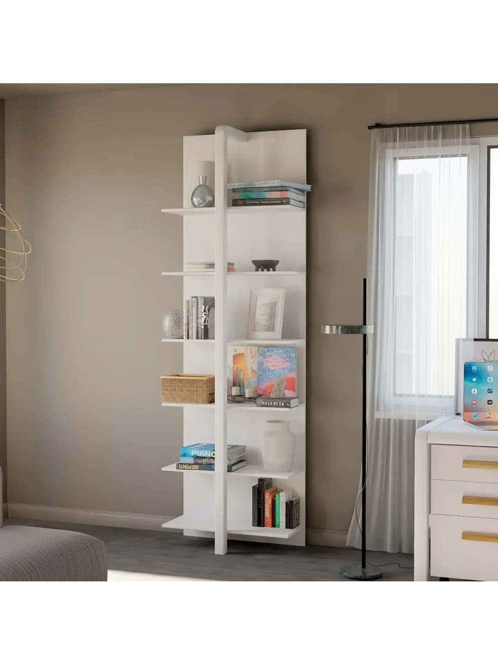 Стеллаж Мадейра из массива сосны