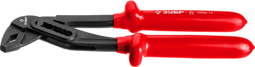 Клещи ″ЭЛЕКТРИК″ переставные диэлектрические, высоковольтные до ~1000В, маслобензостойкая рукоятка, 250мм, ЗУБР Мастер