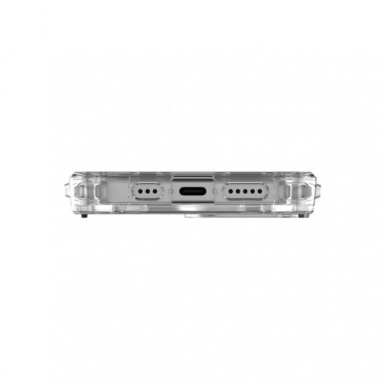 Чехол с поддержкой MAGSAFE Uag Plyo для iPhone 15 6.1", цвет прозрачный/белый (Ice/White)