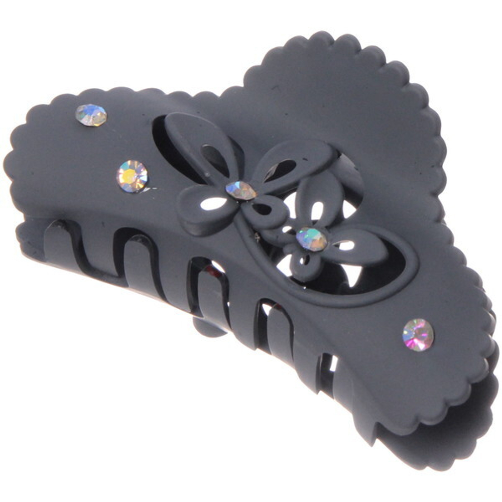 Заколка-краб для волос на блистере «Caiista Collection - Ruta», микс 6 цветов, 8,5см