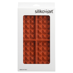 Форма для приготовления вафель waffel classic силиконовая красная