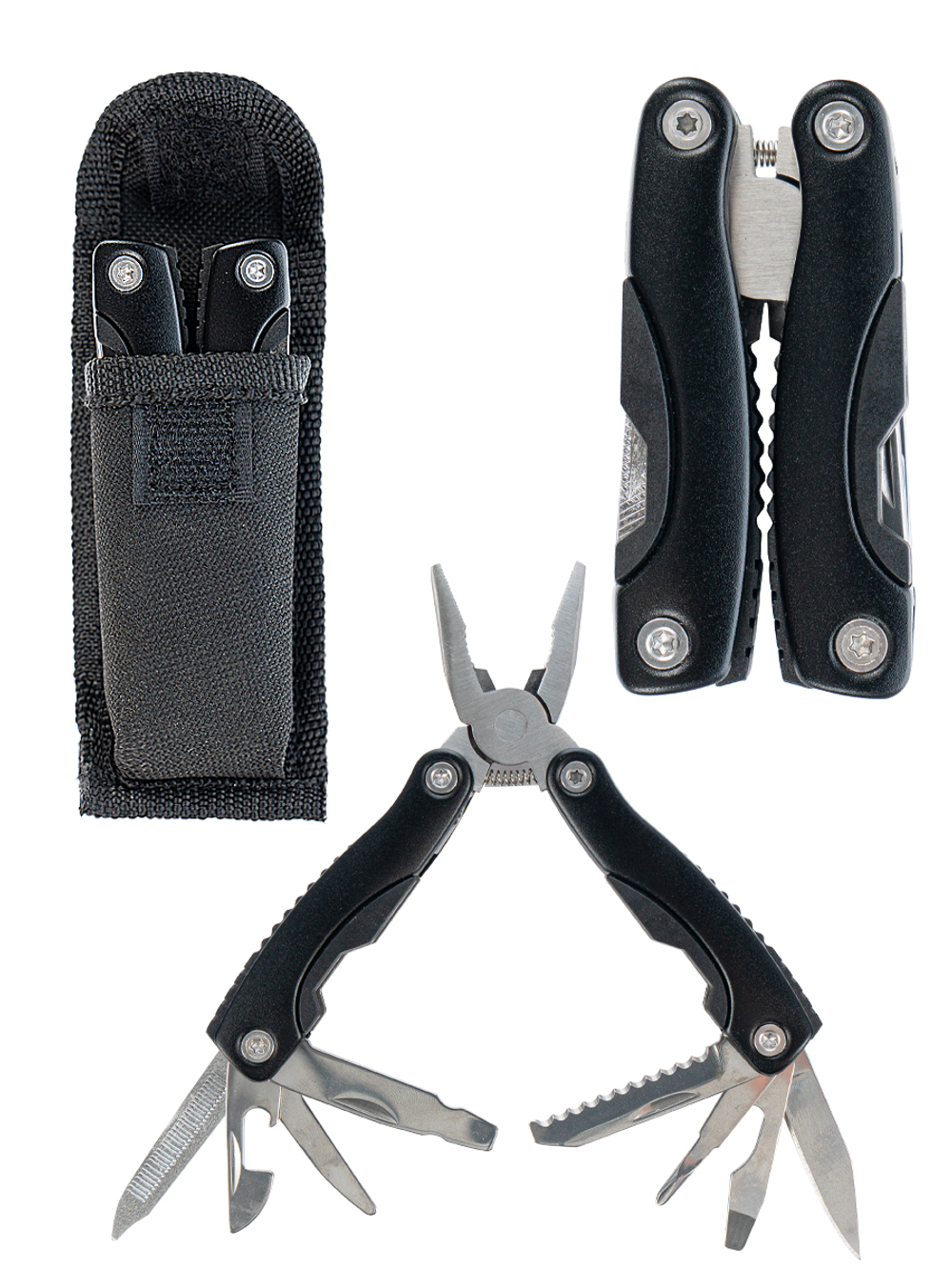 Мультитул тактический походный, Набор инструментов 14 в 1, армейский