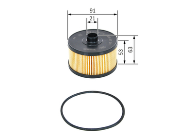 BOSCH - F026407231-BOC - Oil Filter