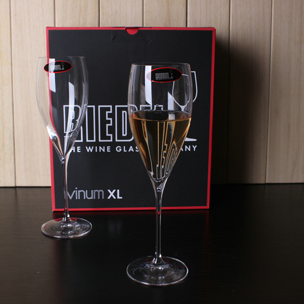 Набор бокалов для шампанского 2 шт 343 мл Riedel Vinum XL Vintage Champagne Glass Австрия вид