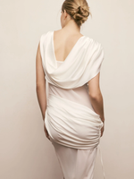 Платье «Moonlight Illusion» молочный