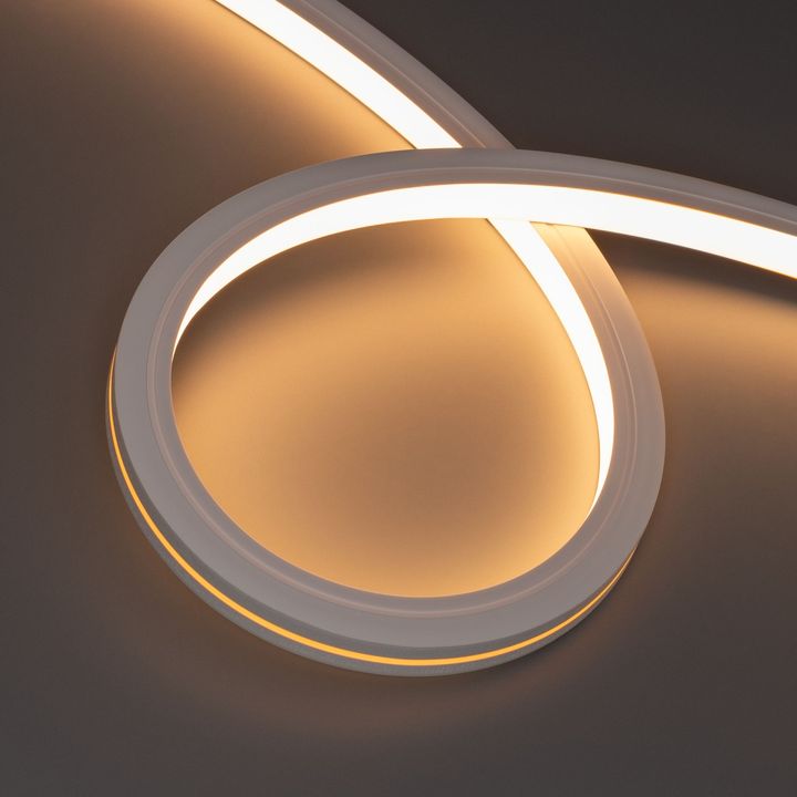 Светодиодная лента герметичная MOONLIGHT-TOP-X280-16x16mm 24V Warm 2700 (10W/m, IP67, 15m, wire x1) Arlight 044308