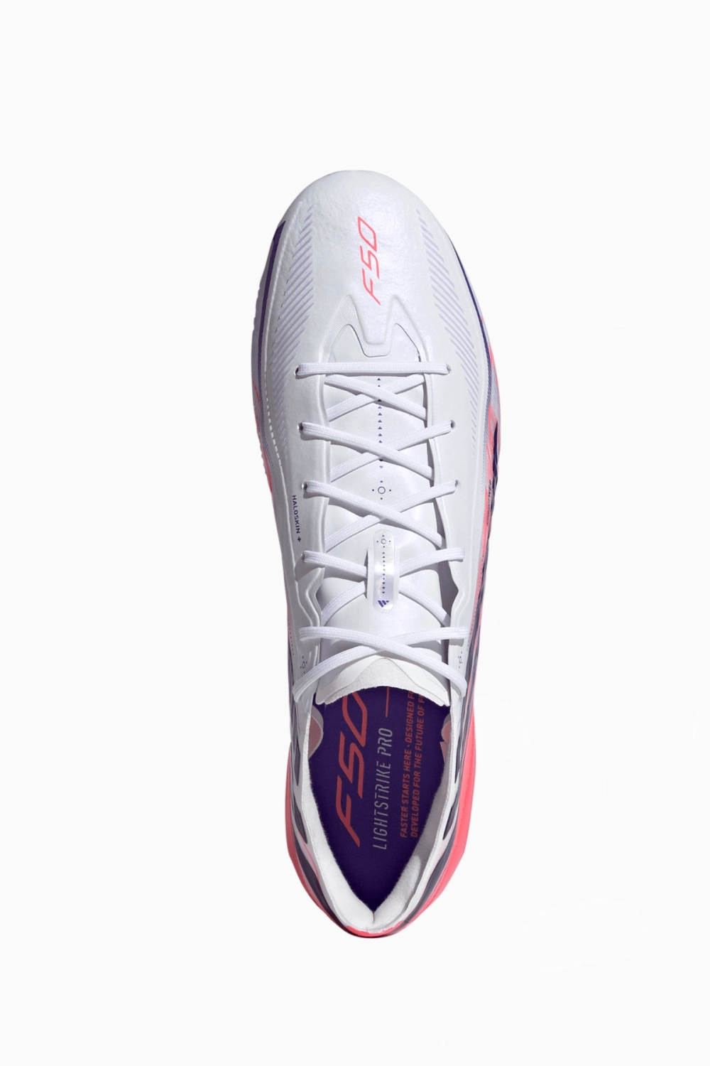 Бутсы adidas F50 Elite Hyperfast FG - белый