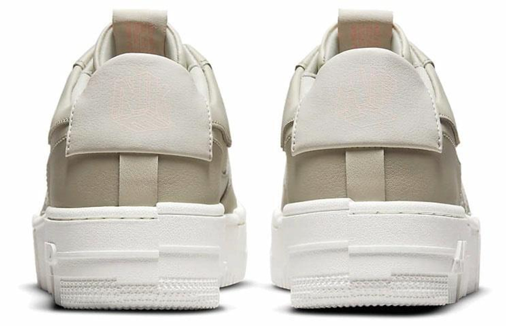 Кроссовки Nike Air Force 1 Low Pixel "Light Stone" (Женская размерная сетка)