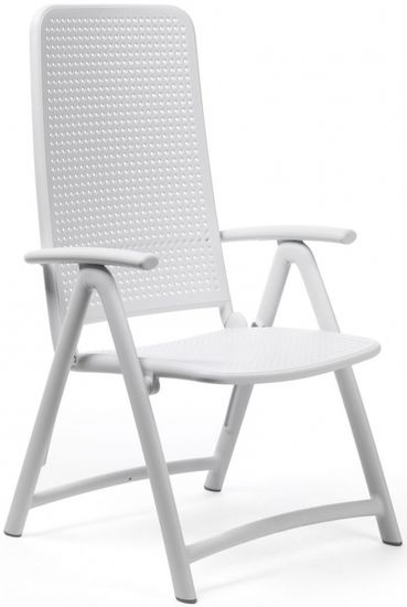 Кресло пластиковое складное Darsena белое Италия
