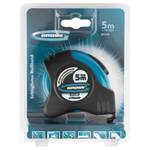 Рулетка "Schlagfest",5 м x 19 мм,магнитный обрезиненный зацеп,двусторонняя шкала,Нейлоновое покрытие,автоматическая фиксация Gross