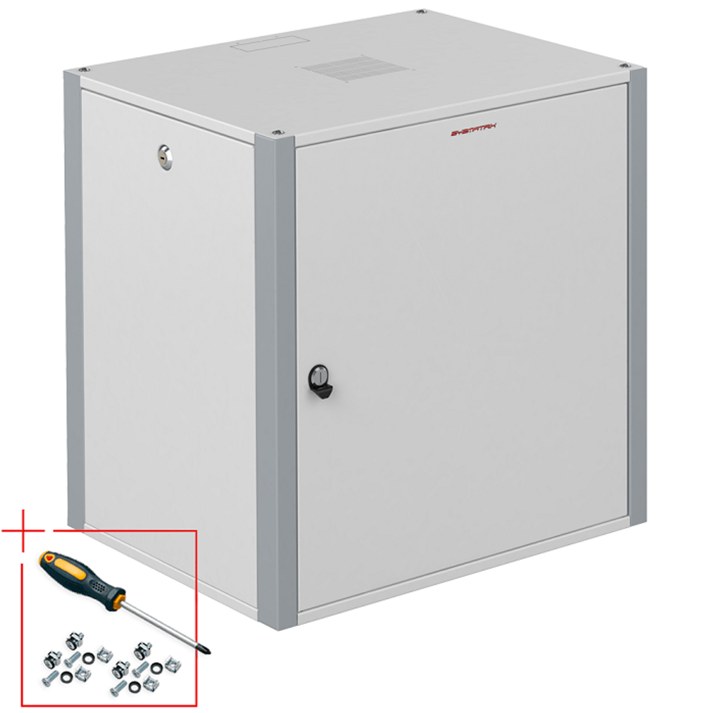 Шкаф настенный 19", 12U SYSMATRIX WP 6312.720