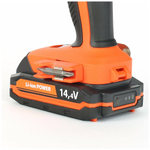 Дрель-шуруповерт аккумуляторная PATRIOT BR140Li, две АКБ Li-Ion 14.4В, 1,5 Ач, 47Нм (180301520)