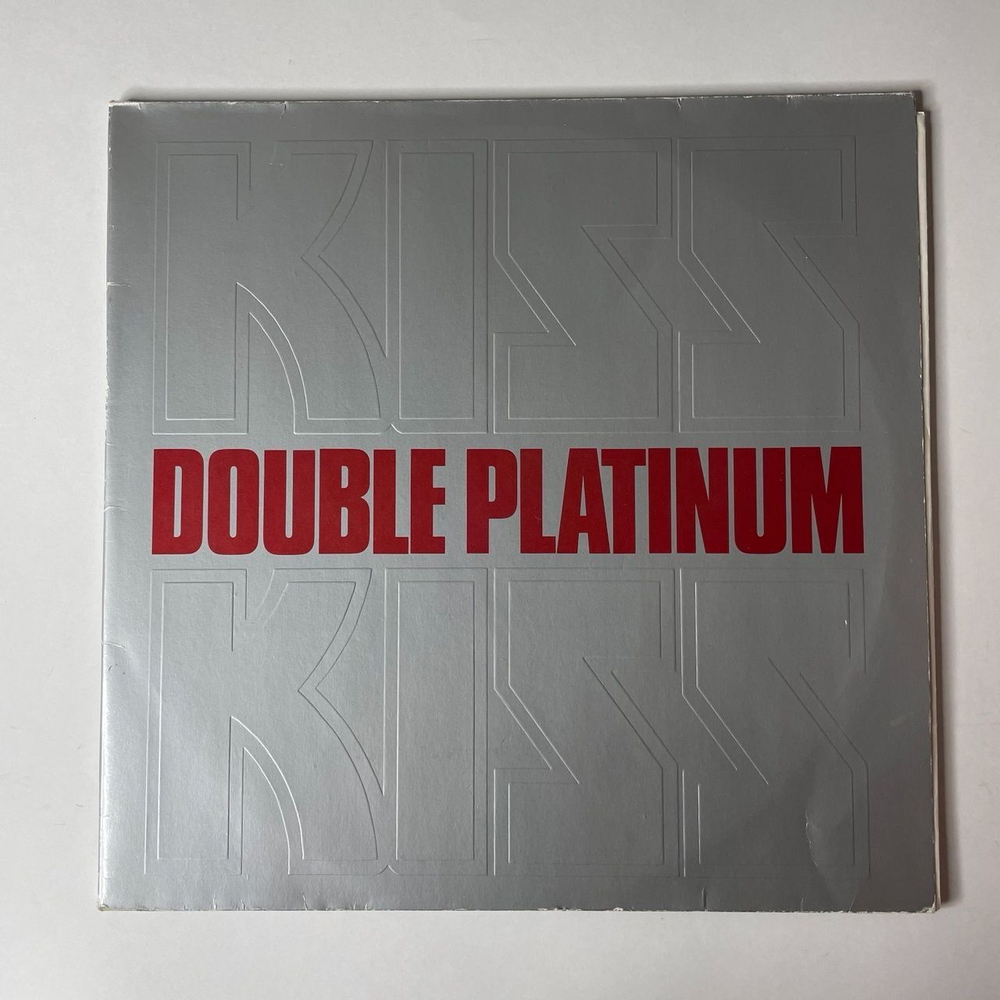 Винтажная виниловая пластинка LP Kiss Double Platinum (Germany 1982) Hard Luck Woman