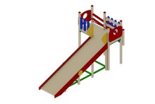 Игровое уличное оборудование Горка Зима 1H-1500 ИО 430