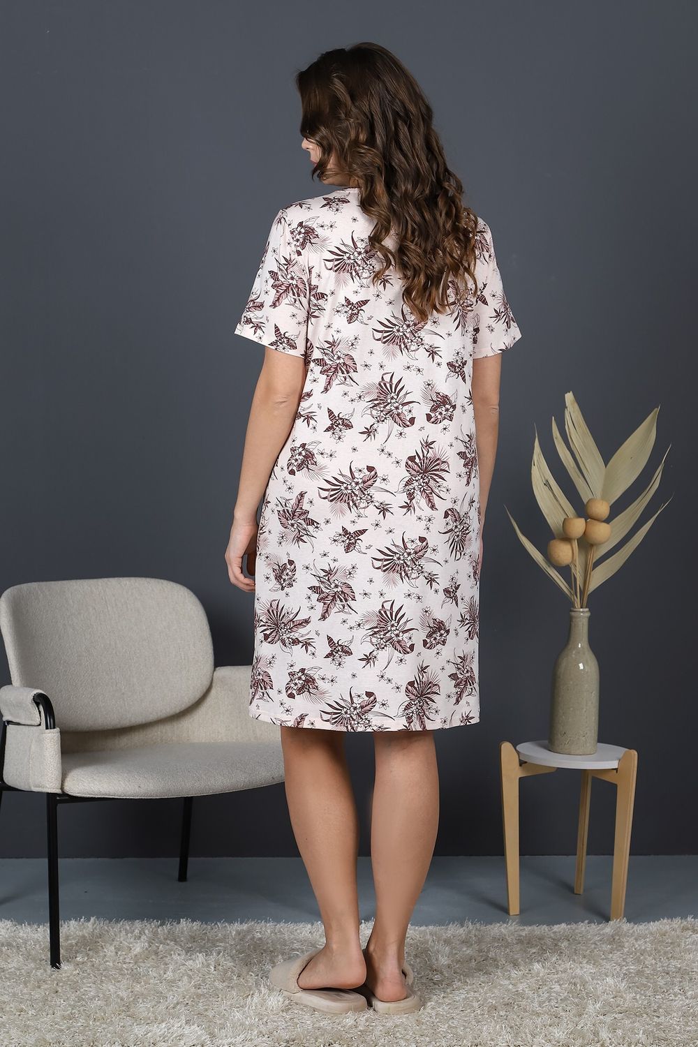 Сорочка Малика-1 Виотекс ШОКОЛАДНЫЙ