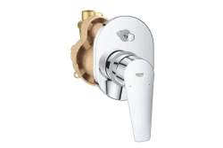 Смеситель для ванны GROHE BauEdge скрытого монтажа, в комплекте с монтажной частью, хром (29039001)