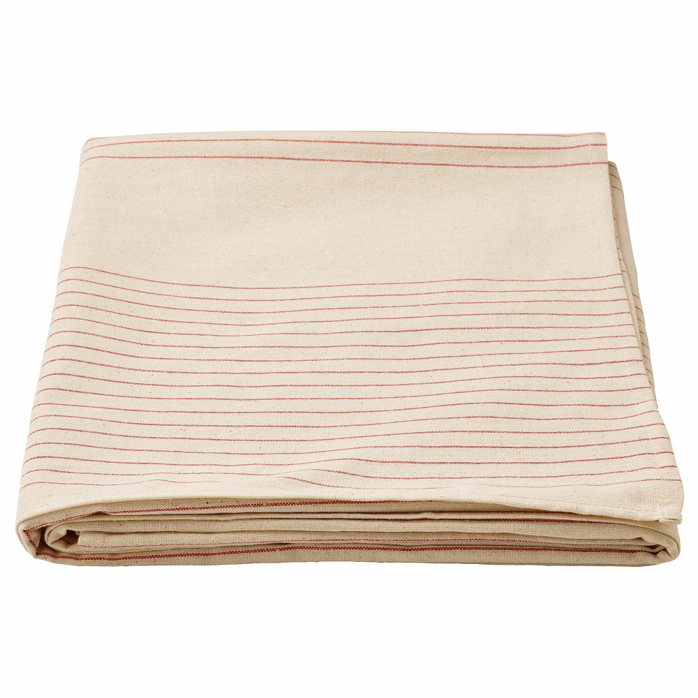 Скатерть IKEA VIPPSTARR (ВИППСТАРР), Бежевый, 150х150 см