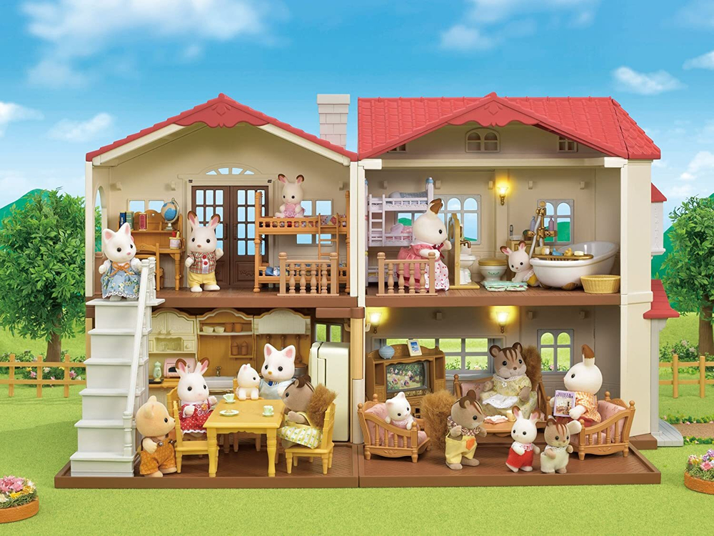 Дом Calico Critters / Sylvanian Red Roof Country Home-Cottage