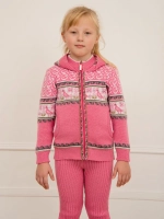 Кофта вязаная с капюшоном