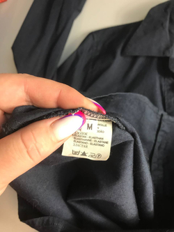 Блузка Glenfield с V-образным вырезом, маркировка М, визуально 46 размер