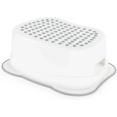 Табурет подставка антискользящий, белый