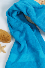 Полотенце махровое, г/к, 70х140, арт. 70-140 BS, 460 гр/м2, цвет: 720-бирюза,