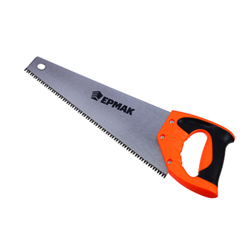 Ножовка по дереву 350мм ЕРМАК средний зуб 3D