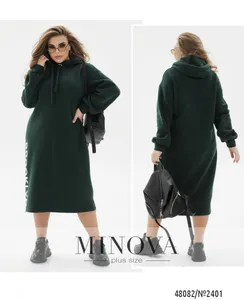 Платье 2401-зеленый Minova