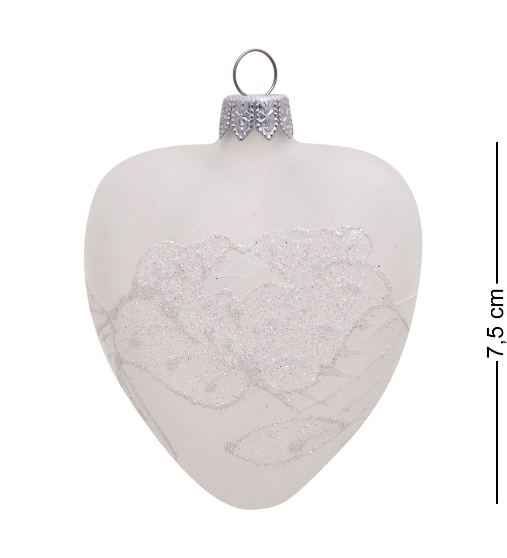 Элита НФШ-1387 Набор ел.украшений Шар 2шт «Сердце»