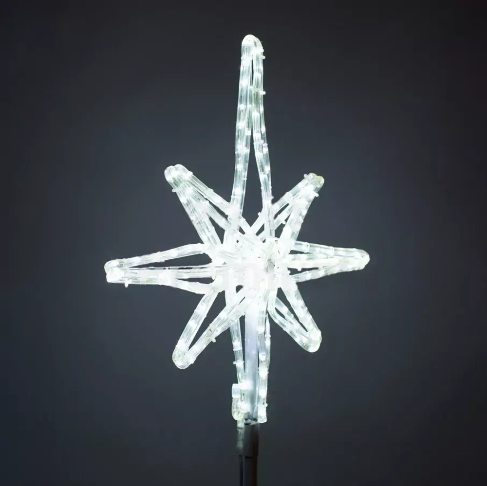 Макушка Роза Ветров Эконом 50 см. для елей высотой от 3 до 5 м., белая, Green Trees (roz-50white)