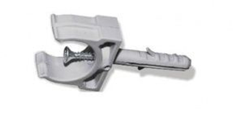 Держатель для труб c дюбелемd20 DKC