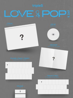 Альбом tripleS - LOVE & POP PT.1 Album RANDOM Version