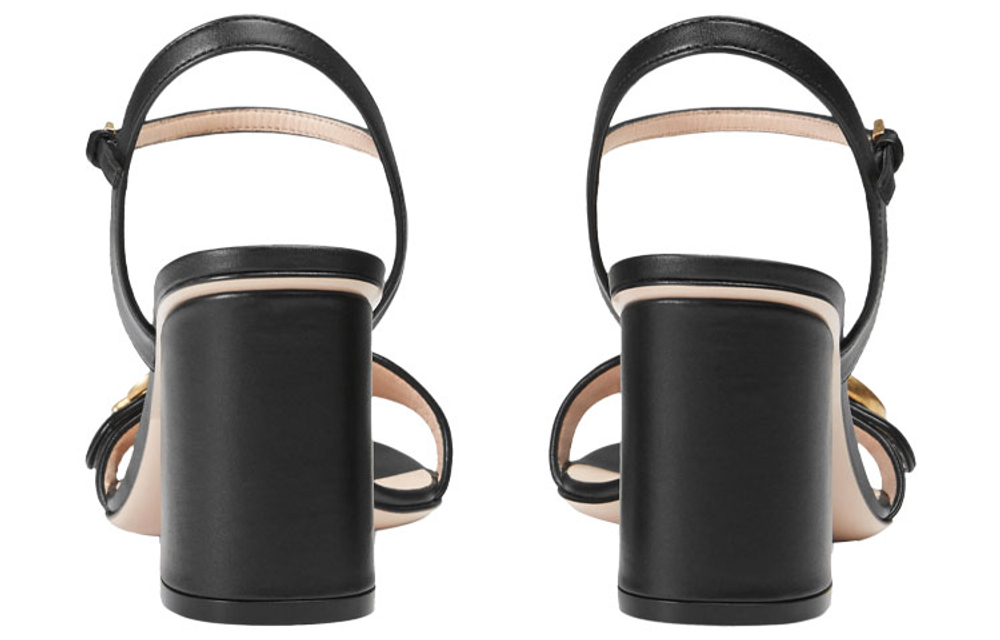 GUCCI Marmont 75mm Leather Sandals