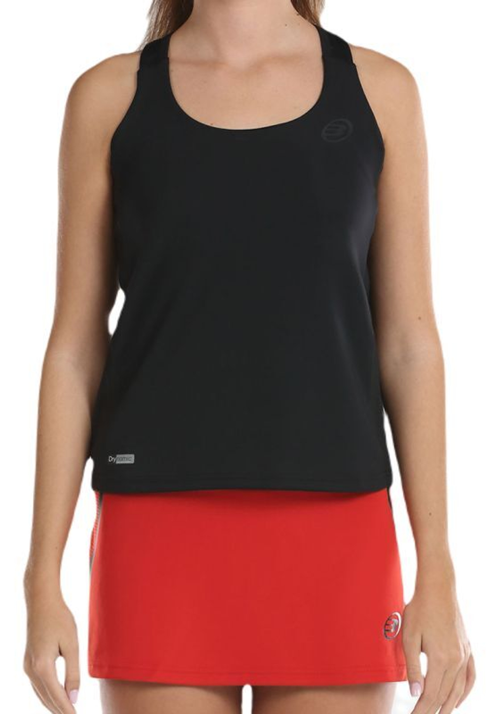 Женский топ теннисный Bullpadel Orlas - черный