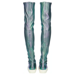 RICK OWENS/RO Over the knee Boots Women"s Cyan