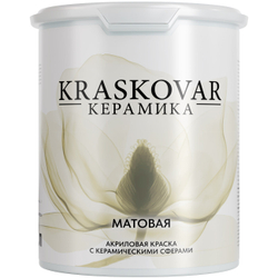 Интерьерная акриловая краска KRASKOVAR Керамика Матовая База С