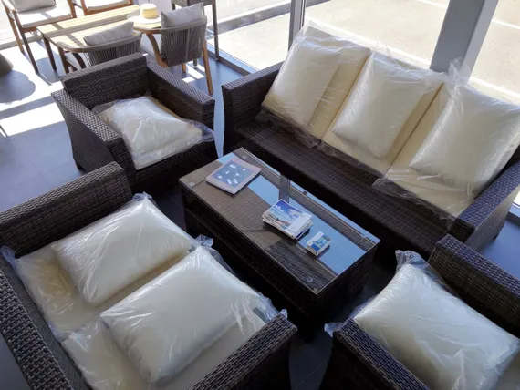 Комплект уличной мебели Fantasy, искусственный ротанг, 2 дивана, 2 кресла, столик