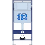 Унитаз с инсталляцией Aquatek Оберон SET AQUATEK ОБЕРОН T белый, с крышкой микролифт, безободковый, слив-торнадо