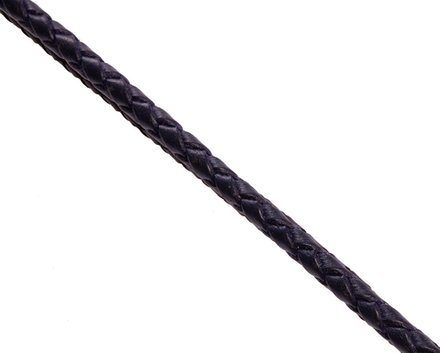 Шнурок плетеный синий Ø 4.0 мм, дл. 70 см