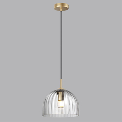 6551/1 SUSPENTIONI LN26 387 матовое золото Подвес E14 1*40W 220V ELLIE