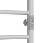 Полотенцесушитель MIXLINE VEGA  80х50 (таймер, 318Вт, 5 перекладин + ПОЛКА) электрический БЕЛЫЙ