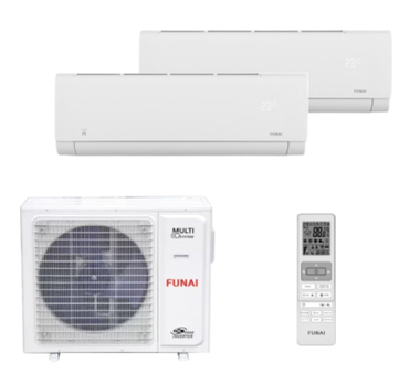 Мульти сплит-система Funai на 2 комнаты (25+25) SHOGUN ORIGAMI KODO