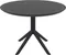 Стол пластиковый Sky Table Ø105, черный