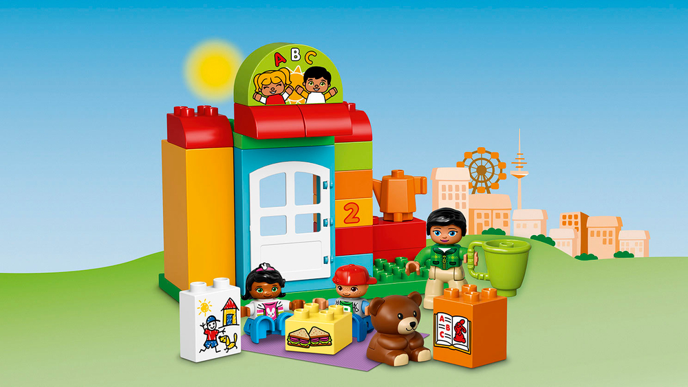 LEGO Duplo: Детский сад 10833 — Nursery School — Лего Дупло