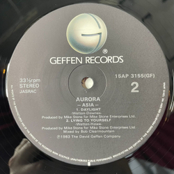 Винтажная виниловая пластинка EP Asia Aurora (Japan 1986) (No Obi)