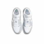 Кроссовки Air Jordan 1 Low "Wolf Grey" (Женская размерная сетка)