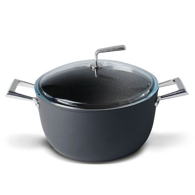 Кастрюля с крышкой TVS Materia