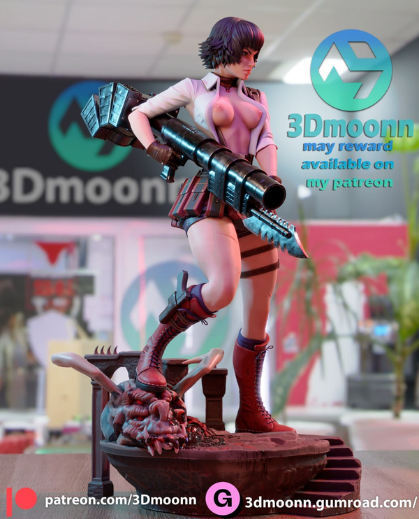 Леди Дьявол может плакать Фигурка Lady Devil may cry dmc